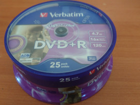 Verbatim DVD+R 25kpl avaamaton pakkaus, Muu tietotekniikka, Tietokoneet ja lislaitteet, Lestijrvi, Tori.fi