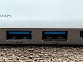 Belkin USB-C 4-in-1 adapteri, Oheislaitteet, Tietokoneet ja lislaitteet, Jyvskyl, Tori.fi