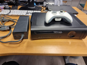 Xbox 360 + ohjain + virtajohto, Pelikonsolit ja pelaaminen, Viihde-elektroniikka, Tuusula, Tori.fi