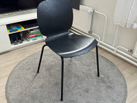 4x Ikean musta tuoli