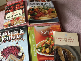 Keitto- ym.ruoan laittoon liittyvi kirjoja, Harrastekirjat, Kirjat ja lehdet, Tampere, Tori.fi