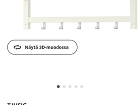 Ikea Tjusig-naulakot 3kpl, Muu sisustus, Sisustus ja huonekalut, Nurmijrvi, Tori.fi
