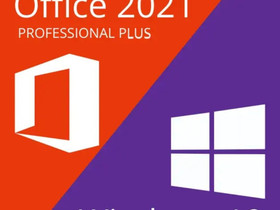 Ohjelmistokoodeja (Windows 10/Office 2021), Kannettavat, Tietokoneet ja lislaitteet, Espoo, Tori.fi