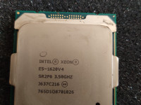Intel xeon E5-1620 V4