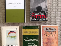 Jean-Paul Sartre kirjoja, books