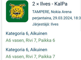 Ilves - Kalpa psyliput, Pelit ja muut harrastukset, Espoo, Tori.fi