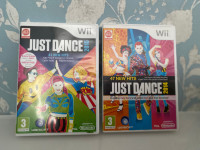 Nintendo Wii pelisetti ja 2 Just Dance pelej