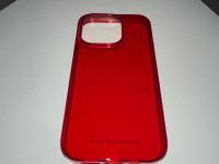 Ideal Of Sweden iphone 14 pro radiant red clear case