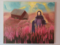 Neitsyt Marian ilmestys, maalaus
