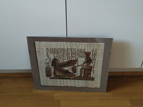 Papyrus taulut Egyptist 3 kpl lasitettu, Muu sisustus, Sisustus ja huonekalut, Raisio, Tori.fi