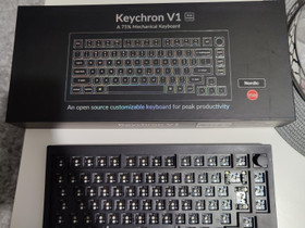 Keychron V1 ISO Barebone, Oheislaitteet, Tietokoneet ja lislaitteet, Vaasa, Tori.fi