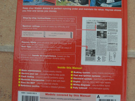 Nissan Almera 1995-2000 Service and Repair Manual, Lisvarusteet ja autotarvikkeet, Auton varaosat ja tarvikkeet, Hyvink, Tori.fi