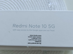 Xiaomi Redmi note 10 5G, Puhelimet, Puhelimet ja tarvikkeet, Raisio, Tori.fi