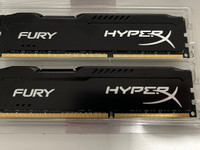 Kingston HyperX Fury 16 Gb DDR3 (2x8Gb)