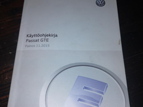 VW passat GTE kyttohjekirja, Lisvarusteet ja autotarvikkeet, Auton varaosat ja tarvikkeet, Pirkkala, Tori.fi