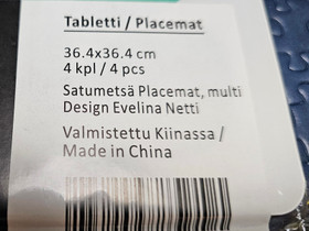 Vallila Satumets tabletit 8kpl, Muu sisustus, Sisustus ja huonekalut, Oulu, Tori.fi
