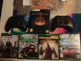 Xbox Series X + 5kpl pelej, lisohjain ja ohjaimen pc-vastaanotin, Pelikonsolit ja pelaaminen, Viihde-elektroniikka, Laihia, Tori.fi