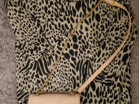 Hailys leopardikuvioinen paita+ sinsay'n ksilaukku