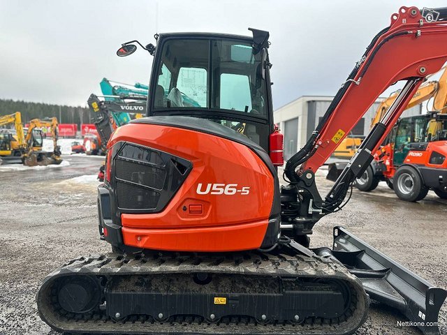 Kubota U 56-5 Uusi Varusteilla 5