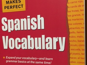 Practice Makes Perfect: Spanish Vocabulary kirja, Oppikirjat, Kirjat ja lehdet, Tampere, Tori.fi