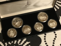 Olympic Games in Moscow 1980 rouble set PROOF