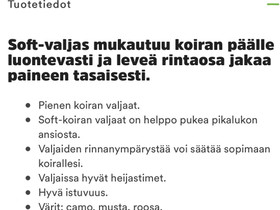 Feel Active Soft valjaat koko S roosat, Koirien tarvikkeet, Lemmikkielimet, Helsinki, Tori.fi