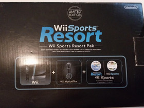 Wii Sports Resort pak konsolipaketti, Pelikonsolit ja pelaaminen, Viihde-elektroniikka, Raisio, Tori.fi