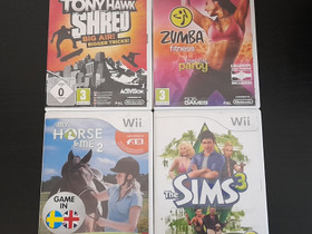 Nintendo Wii pelej, Pelikonsolit ja pelaaminen, Viihde-elektroniikka, Hyvink, Tori.fi