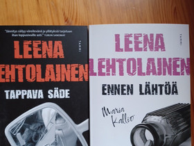 Leena Lehtolainen; Tappava sde ja Ennen lht, Kaunokirjallisuus, Kirjat ja lehdet, Kouvola, Tori.fi