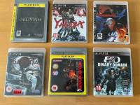 PS3 pelej mm. Yakuza Dead Souls, MGS4, Binary Domain...