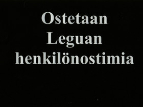 Hankinnassa Leguan henkilnostin, Muut tykoneet ja lislaitteet, Kuljetuskalusto ja raskas kalusto, Kangasala, Tori.fi