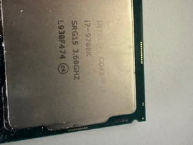 Intel Core I7-9700K, Komponentit, Tietokoneet ja lislaitteet, Seinjoki, Tori.fi
