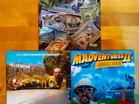 Madventures 1-2 dvd boxit plus kirja, Elokuvat, Lahti, Tori.fi