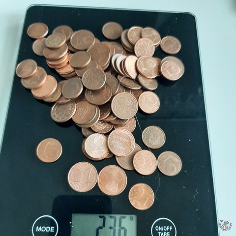 Euro 1 ja2 cent