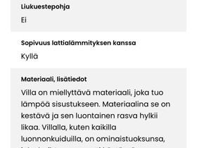 Finarte Nami matto, Matot ja tekstiilit, Sisustus ja huonekalut, Jrvenp, Tori.fi