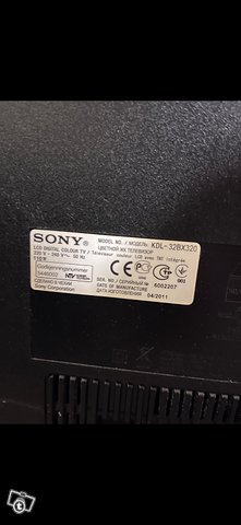 Sony 32 tv, kuva 1