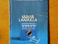 Volvo-luettelo, varaosat ja lisvarusteet 1985 VARATTU