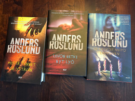 Anders Roslund kirjat 3 kpl, Kaunokirjallisuus, Kirjat ja lehdet, Kerava, Tori.fi