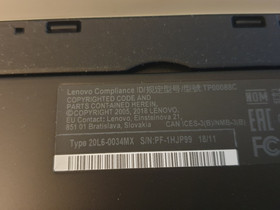 ThinPad T480, 14", Core i5 8250U, 16 Gt RAM, 256 Gt SSD, Kannettavat, Tietokoneet ja lislaitteet, Helsinki, Tori.fi