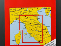 Tiekartta Keski-Italia Toscana 1:300000