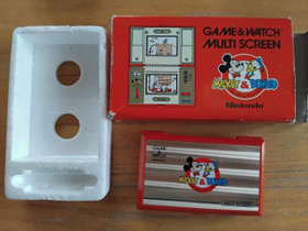 Mickey&Donald Nintendo ksikonsoli v.1982, Pelikonsolit ja pelaaminen, Viihde-elektroniikka, Tuusula, Tori.fi