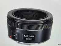 Canon EF 50 mm F1.8 STM objektiivi