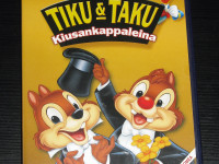 DVD Tiku ja Taku kiusankappaleina - Walt Disney