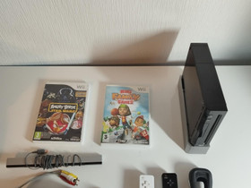 Wii + 2 ohjainta + 2 peli, Pelikonsolit ja pelaaminen, Viihde-elektroniikka, Turku, Tori.fi