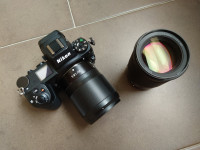 Nikon Z6 + Z 35/1.8 ja Z 85/1.8