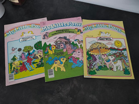 My Little Pony sarjakuva-albumeita (1988-1989), Lastenkirjat, Kirjat ja lehdet, Kaarina, Tori.fi