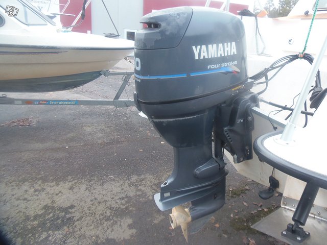 Yamaha f 50 pitkä trimmi varustein3500 2