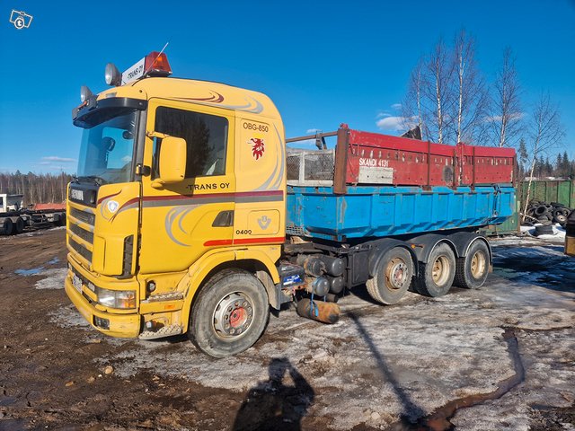 Scania 460 8x4 full steel 3