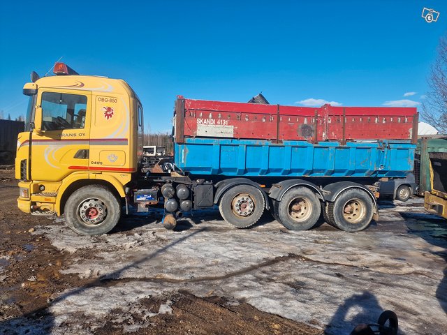 Scania 460 8x4 full steel 6