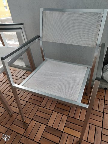 Brafab ulkopöytä ja 6 kpl tuoleja, kuva 1